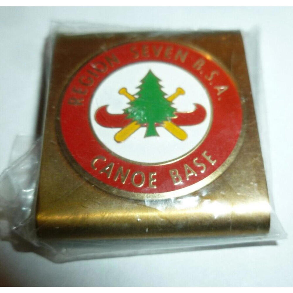 Vintage Boy Scout BELT LOOP BSA Region Seven Canoe Base